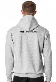 Forest Gang/Szara_Kaptur/Czarny_Napis