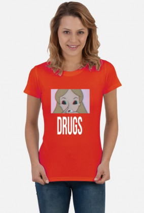 T-shirt alicia w krainie czarów DRUGS
