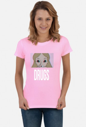 T-shirt alicia w krainie czarów DRUGS