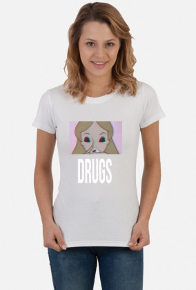 T-shirt alicia w krainie czarów DRUGS