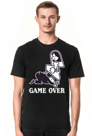 Koszulka Game Over Czarna
