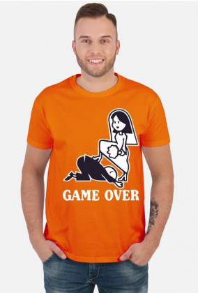 Koszulka Game Over Czarna