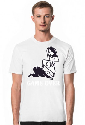 Koszulka Game Over Czarna