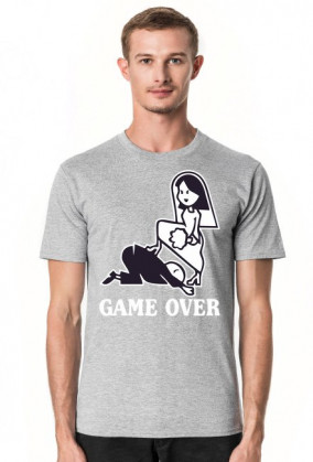 Koszulka Game Over Czarna