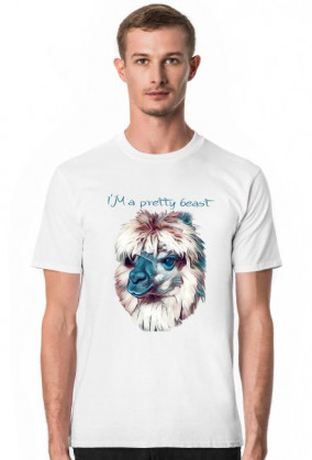 ZWARIOWANY T-SHIRT CRAZY ALPACA - rózne kolory