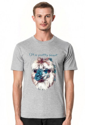 ZWARIOWANY T-SHIRT CRAZY ALPACA - rózne kolory