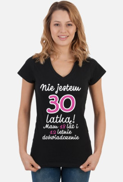 Koszulka okolicznościowa prezent 30 lat damska