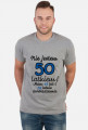 Koszulka okolicznościowa prezent 50 lat męska