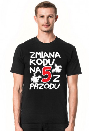 Koszulka okolicznościowa prezent 50 lat męska