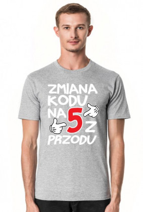Koszulka okolicznościowa prezent 50 lat męska