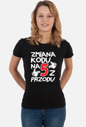 Koszulka okolicznościowa prezent 50 lat damska