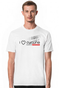 Koszulka Rowerzysty "I LOVE CYCLING 2019" Jasne Kolory