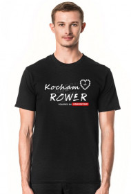 Koszulka Rowerzysty "Kocham Rower 2019" Ciemne Kolory