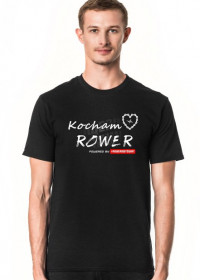 Koszulka Rowerzysty "Kocham Rower 2019" Ciemne Kolory