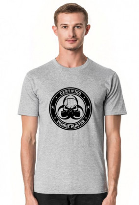 Certified Zombie Hunter- koszulka dla łowcy zombie