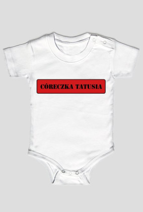 Body dla niemowlaka z nadrukiem