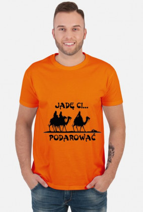 Koszulka męska - nadruk trzej królowie