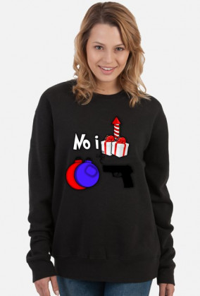 No i .... bombki strzelił Bluza K rebus zagadka