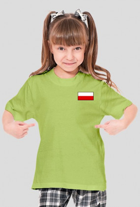 Polska flaga bez cytatu - mała