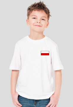 Polska flaga bez cytatu - mała