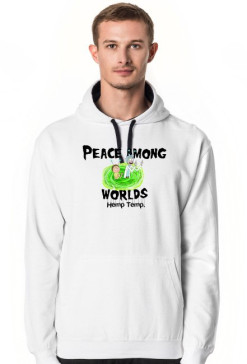 Hemp Temp. | Rick & Morty - Peace Among Worlds Hoodie