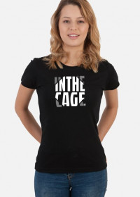 Women T-Shirt InTheCage.pl MMA UFC KSW TeamITC Black