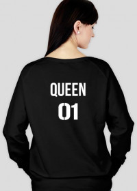 Bluza damska bez kaptura "Queen 01"