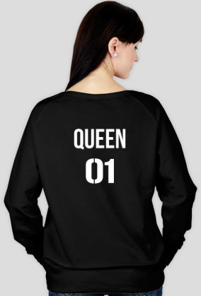 Bluza damska bez kaptura "Queen 01"