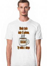 Kakao Życie Gówno Koszulka M