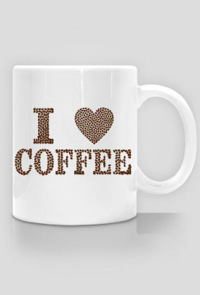 Kubek I love coffee