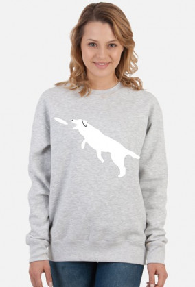 Bluza dogfrisbee czarna/szara