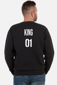 Bluza męska bez kaptura "KING 01"