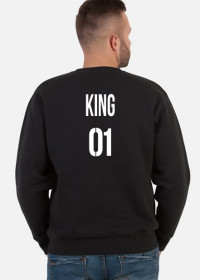 Bluza męska bez kaptura "KING 01"