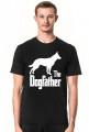 Koszulka the dogfather czarna