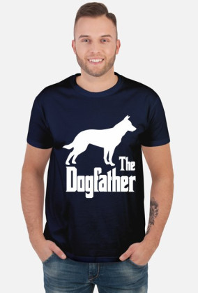Koszulka the dogfather czarna