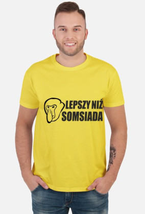 Koszulka lepszy niż somsiada