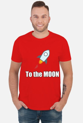 Koszulka to the moon czarna
