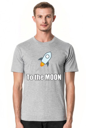 Koszulka to the moon czarna