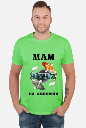 Koszulka Mam ryby na sumieniu