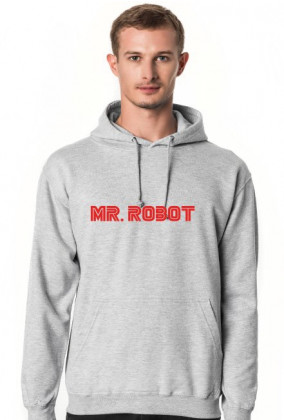 Bluza męska z kapturem dobra na prezent dla informatyka/programisty na urodziny, na mikołajki pod choinkę - Mr Robot
