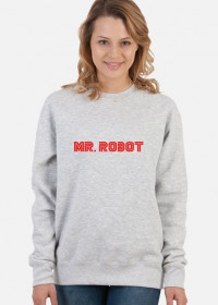 Bluza damska bez kaptura dobra na prezent dla programisty/informatyka na mikołajki, na urodziny, pod choinkę  - Mr Robot