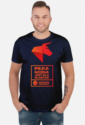PIŁKA NOŻNA JEST DLA SŁABYCH - NDS Unihokej Koszulka męska
