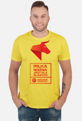 PIŁKA NOŻNA JEST DLA SŁABYCH - NDS Unihokej Koszulka męska
