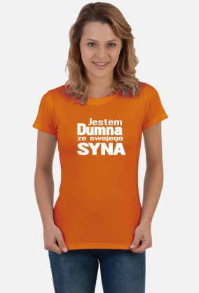 Jestem dumna ze swojego syna