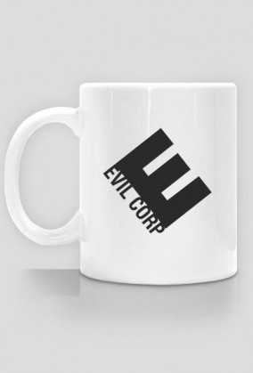 Kubek z serialu Mr. Robot, praktyczny prezent dla informatyka/programisty na urodziny, pod choinkę, na mikołajki - Evil Corp