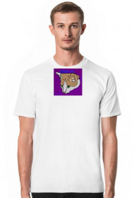 Koszulka rysowany kot
