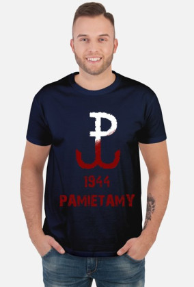 Patriotyczna koszulka 1944 PAMIETAMY
