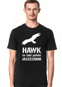 Hawk to taki polski jaszczomb koszulka edukacyjna M
