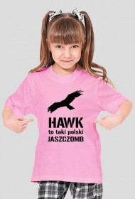 Hawk to taki polski jaszczomb koszulka edukacyjna dziecięca K