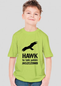Hawk to taki polski jaszczomb koszulka dziecięca edukacyjna M